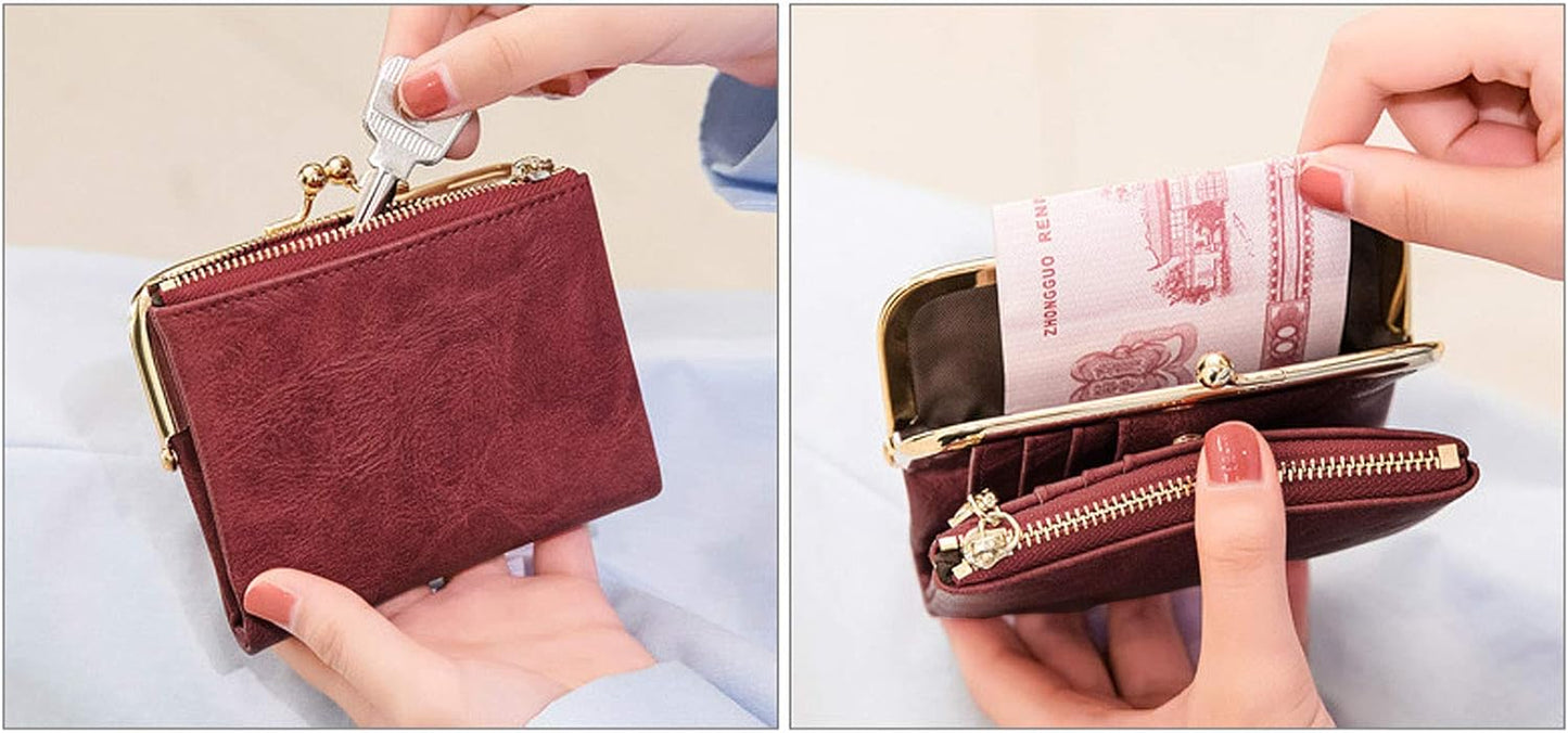 Women's Kiss Lock Wallet