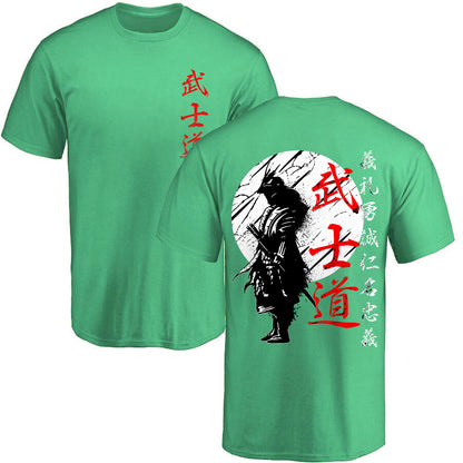 Japanese Samurai Spirit T Shirts for Men 