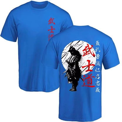 Japanese Samurai Spirit T Shirts for Men 